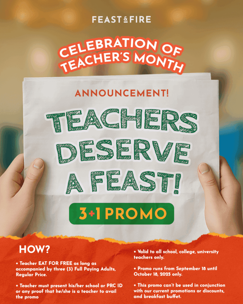 Teacher's Month Promo Mechanics